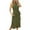 Army Green, variant on Finelylove Casual Maxi Dress Cocktail Dresses For Woman A-line Regular Sleeveless Solid Army Green S