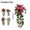 Hot Pink, variant on Romantic Hanging Begonia Vine | Realistic Artificial Flower Garland for Weddings, Balconies & Indoor Decor