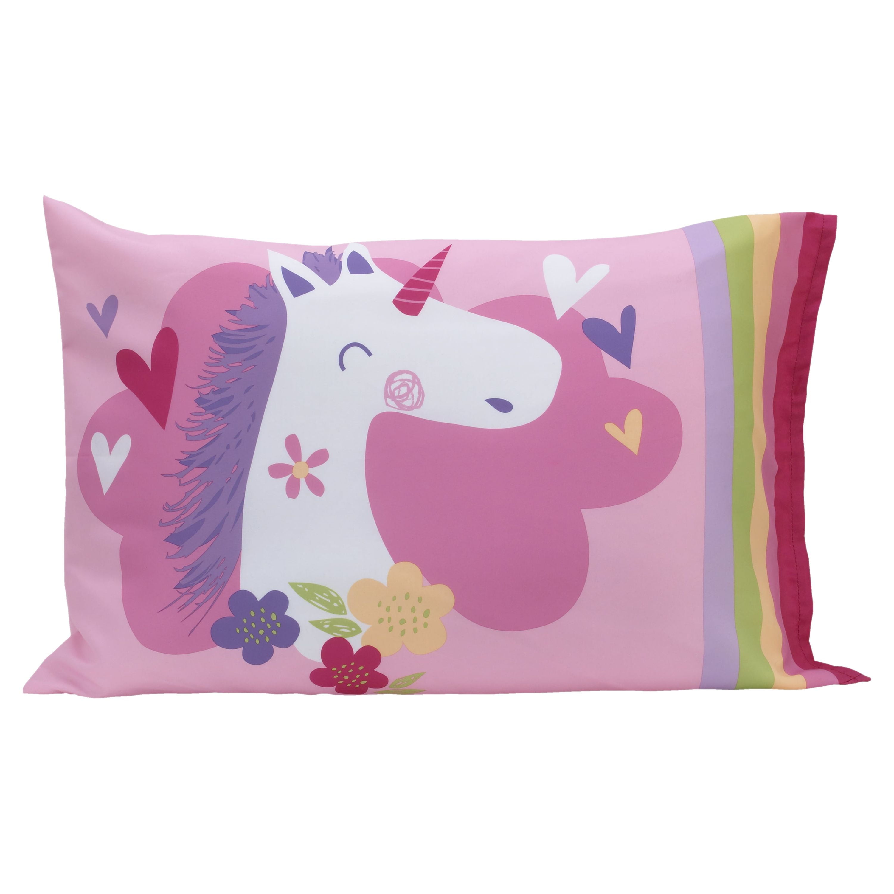 Parent's Choice 4-Piece Toddler Bedding Set, Pink, Unicorn