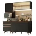 thumbnail image 2 of Cocina Integral Completa Modular Madesa Reims 180cm Negro 10, 2 of 10