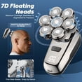 thumbnail image 2 of Afeitadora de Cabeza Cokclean FK-8611 7D Impermeable con Pantalla LED, 2 of 8