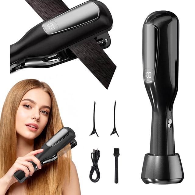 2 In1 Hair Split Ends Trimmer, Cordless Split End Remover, Automatic Split End Trimmer With Blue Light Hair Care Split End Hair Trimmer For Dry Damaged Brittle