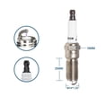 thumbnail image 2 of Ignition System Candles QH7RTI-11 For Spark Plug Candle LTR7IX-11 Compatible With Denso ITV22 Compatible With Champion CCH9016 For HR8NPP302, 2 of 2