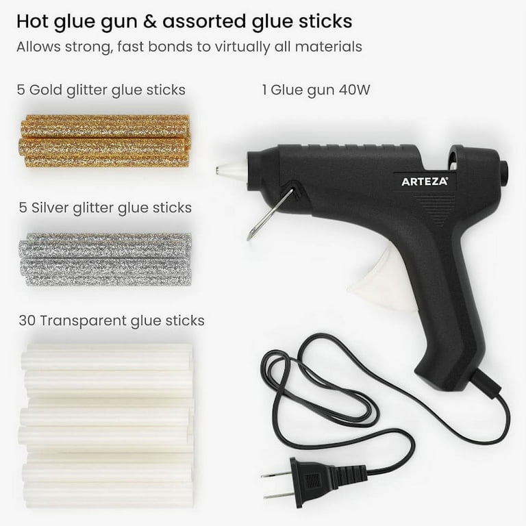 Gorilla Glue Clear Hot Glue Sticks, 30 Count