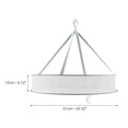 thumbnail image 3 of Unique Bargains 1 Pc Durable Single Layer Clothes Drying Basket for Balcony 4.72"x24.02" 44L Green, 3 of 6