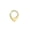 Gold, variant on Gold Teardrop Septum Rings 16g Septum Jewelry 8mm Septum Hoop 16 Gauge Septum Clicker Surgical Steel Septum Piercing Rings