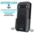 thumbnail image 3 of Nakedcellphone Anchor Lock Edition Compatible with Kyocera DuraForce Pro 3, [Rotating/Ratchet] Belt Clip Phone Holster Hip Holder Case [with Secure Click] - Black, 3 of 8