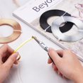 thumbnail image 4 of Aluminum Craft Wire 3/4 Rolls 3mm/5mm Flat Aluminum Wire Craft Bezel Strip Wire For DIY Jewelry Making Kits
--------
Craft Wire for Jewelry Making DIY Crafts, 4 of 7