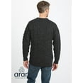 thumbnail image 4 of Aran Woollen Mills Men's 100% Wool Irish Cable Knit Fisherman Sweater Pullover Made in Ireland, 4 of 8