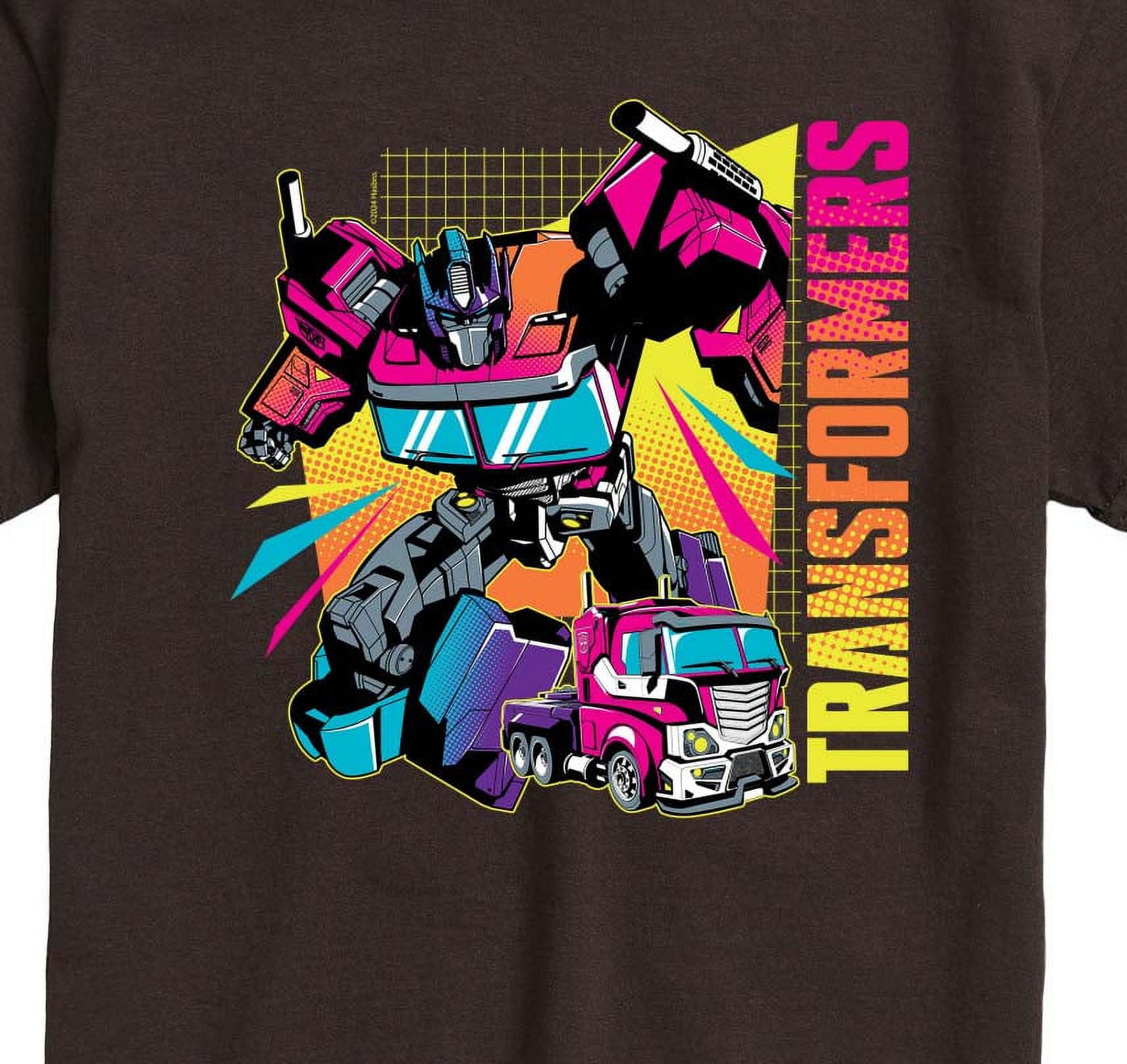 Transformers - Neon Halftones - Adult Short Sleeve Tee