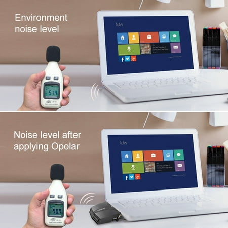 

Dsseng Laptop Cooling with Vacuum Fan USB Powered Wind Control Quiet Operation Ultra-Portable Radiators CPU Cooler Fan Heat Sink for Notebook