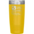 thumbnail image 1 of Prescription Coffee Rx Tumblers 20oz Insulated Tumbler/Yellow, 1 of 1