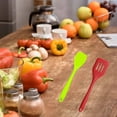thumbnail image 5 of Juego de mini utensilios de cocina de 2 piezas: utensilios de cocina de silicona con pala para ensalada y pala para drenaje, 5 of 5