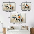 thumbnail image 4 of Designart Multi-Color Mid-Century Modern Gold framed wall art, Midcentury framed wall art, Colorful Mid Century Abstract gracefulness I , Abstract Midcentury framed wall art decor, Gold Frame, 4 of 5