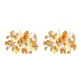 thumbnail image 2 of bedienty 100 Sets Ear Stud Tray Making Findings Earrings Stoppers Bottom Craft Hypoallergenic Earring Accessory Adults Using Gold Color/ 8mm 2Set, 2 of 6
