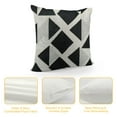thumbnail image 4 of PIKWEEK  Decorative GeometricThrow Pillow Covers - Modern Pattern Linen Square Pillow Cushion Case for Sofa Couch Bed Home Outdoor Car Multiple specifications, 4 of 5