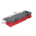 thumbnail image 6 of Libman 2 inch Heavy Duty Scrub Brush with Red Fibers and Resin Block Handle, 6 of 6