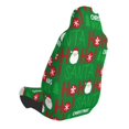 thumbnail image 2 of Wukai Cute Santa Full Set Car Seat Covers with Soft Padding Universal Auto Front Seats Protector and Cushion Mat, 2 of 5