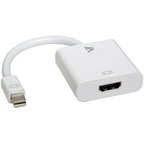 V7 CBL-MH1WHT Mini DisplayPort to HDMI Adapter, White