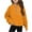 Orange, variant on Ashirexll Girls Sweatshirt, Kids Sweatshirts, Girls Half Zipper Collar Sweatshirt Long Sleeve Pullover Fleece Sweatshirts for 5-14 Years
