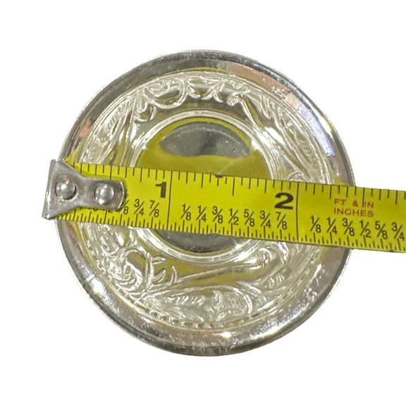 925 Sterling Silver Designer Puja Bowl - Style#14 Bowl Diameter & Capacity: 2.5 inch Bowl - 80ml