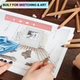 thumbnail image 7 of Uxcell Geometry Set, 8 Inch Aluminum Ruler & 2 Triangles, Metal Protractor Ruler Math Drafting Measuring Tool, Gradient Blue, 7 of 7