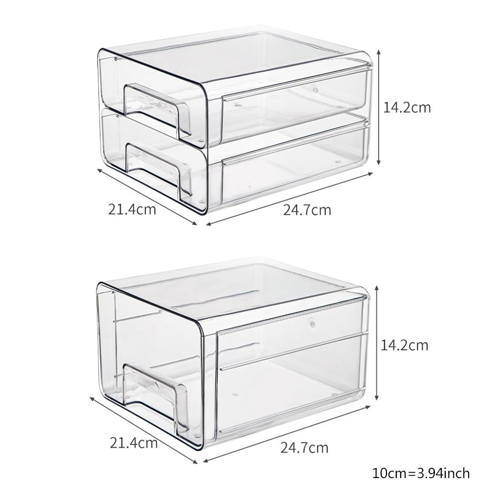 HannLk Egg Storage Box Refrigerator Drawer Storage Box Pull-out Refrigerator Drawer