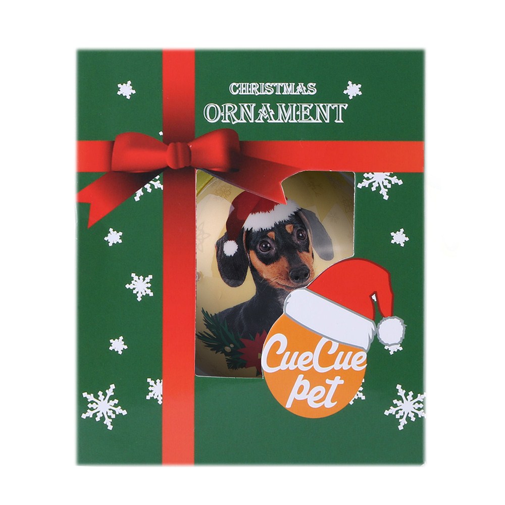Dog Collection Twinkling Lights Christmas Ball Indoor Decorative Ornament