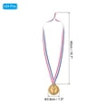 thumbnail image 2 of Uxcell 1.5" Mini Plastic Bronze Award Medals 3rd Prize Medals with Ribbon for Games Sports 24 Pack, 2 of 6