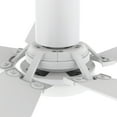 thumbnail image 3 of 52" White Flush Mount Plywood Smart Indoor Ceiling Fan with LED Light and Remote Control, 3 of 8