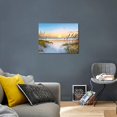 thumbnail image 5 of Beach Picture Decor Wall Art Ocean Sunset Nature Seaside Landscape Canvas Prints for Home Decoration 12"x18", 5 of 6