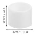 thumbnail image 3 of Shisuyan 1 Set Grinding Wheel Adapter Conversion Reducing Bushing Adapter for Bench Grinder Parts Plastic for Metal Stone Wood Processing 21-25MM, 3 of 9