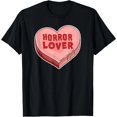 thumbnail image 1 of Playera de Mujer: Horror Lover - Corazón de Dulce para San Valentín y Halloween, 1 of 5