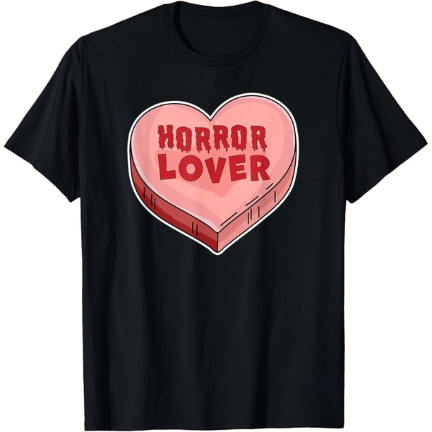 Playera de Mujer: Horror Lover - Corazón de Dulce para San Valentín y Halloween
