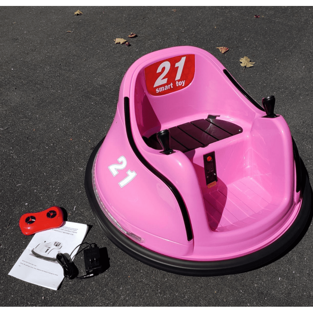 Uenjoy 6V Kids Ride on Bumper 360 Degree Spinning Electric Motorized