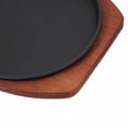thumbnail image 2 of MasteelfCA 1 Pce Barbecue Antiadhésif Poêle à Griller Steak Poêle à Griller pour Cuisinière à Induction (19CM Rond), 2 of 7