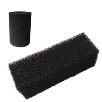 Qzbhct 1 X-Large Round Foam Filter 1 Black Sponges for Aquaclear 110 Pre-Filter Aquarium, Freshwater, 2 Pack