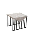 thumbnail image 3 of Boraam 18136 Table d'Angle Burnham Home - Gris Naturel, 3 of 6