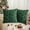 Green, variant on Set of 2 Christmas Tree Star White Red Green Throw Pillow Covers, Holiday Xmas Winter Plush Faux Fur Pillows Covers for Couch Sofa Home Decorations