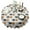 Halloween Pumpkin Ghost, variant on Halloween Pumpkin Ghost Bat Pattern Round Tablecloth 60"x60",Wrinkle Wipeable Table Cloth for Kitchen Dining Room Picnic Patio Party
