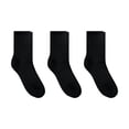 thumbnail image 6 of Hanes Mens Crew Socks Value Pack, 3-Pack, Moves X-Temp 360-Degree Stretch Socks for Men, 6 of 7