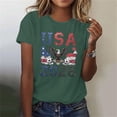 thumbnail image 2 of Busydd Womens T Shirts Trendy Crew Neck Soccer Graphic Tees Casual Summer Versatile Short Sleeve Going Out Tops S, 2 of 7