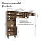 thumbnail image 3 of Cocina Integral Completa Modular Madesa Gourmet 235cm Marrón/Crema, 3 of 10