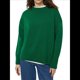 thumbnail image 1 of Suéteres Ligeros, Suaves y de Cuello Redondo para Mujer, Lisos, para Otoño e Invierno Verde Oscuro M, 1 of 6