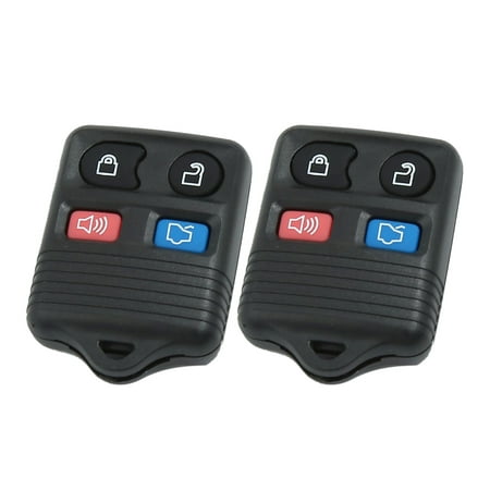 2Pcs Light Keyless Entry Car Remote Key Fob for Ford (Best Keyless Entry System Home)