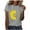 #230-Gray, variant on ICHUANYI Women's Graphic T Shirt Boho Floral Print Blouses Casual Crew Neck Short Sleeve Basic Tee Tops Fashionable Printed T-shirt With Round Neck And Short Sleeved Top