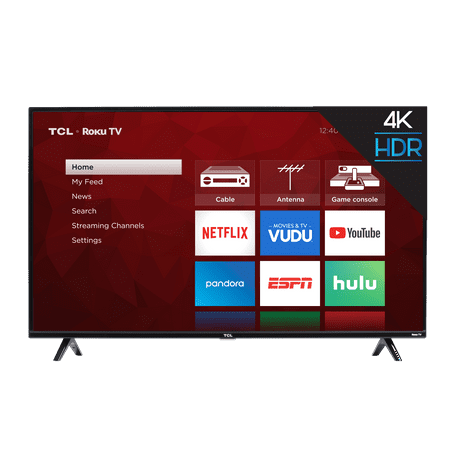 TCL 75S425 75″ 4K Ultra HD (2160P) Roku Smart LED TV