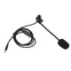 thumbnail image 1 of Cable De Micrófono Boom Para Auriculares, Cubierta De PVC Liviana, Cable De Micrófono Boom Negro, Interruptor De Silencio Para Auriculares, 1 of 8
