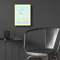 thumbnail image 5 of Epic Art 'Ark 2 Yellow' by Viv Eisner, Acrylic Glass Wall Art, 12"x16", 5 of 8
