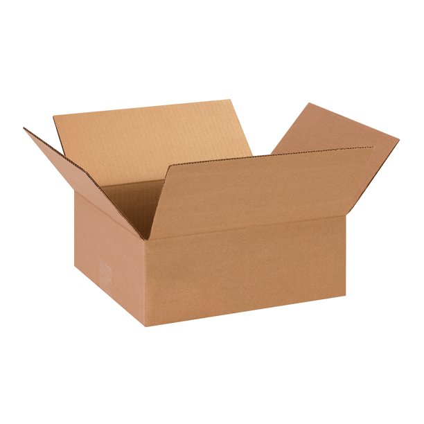 Box Partners Flat Corrugated Boxes 13" x 11" x 5" Kraft 25/Bundle 13115